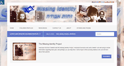 Desktop Screenshot of missing-identity.net